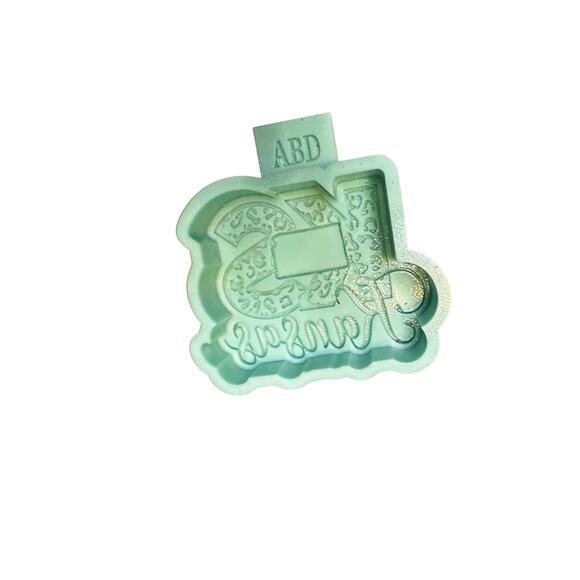 Kansas KS State Silicone Mold for Freshies/Resin – Leopard Print – DIY Craft - Picture 1 of 4